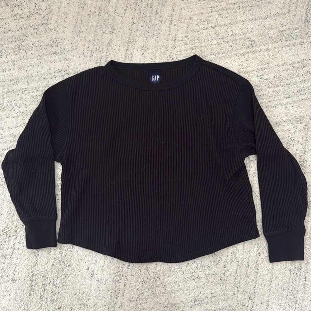Gap slouchy Waffle Knit Shirt